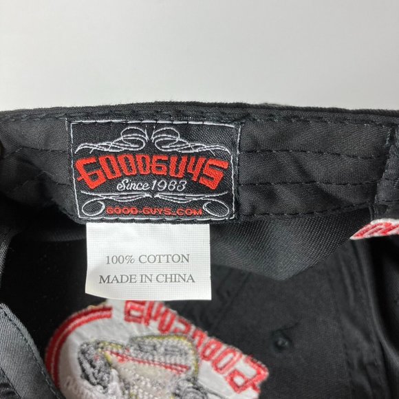 Goodguys Member Rod & Custom Association Cars Black Adjustable Hat - Picture 8 of 8